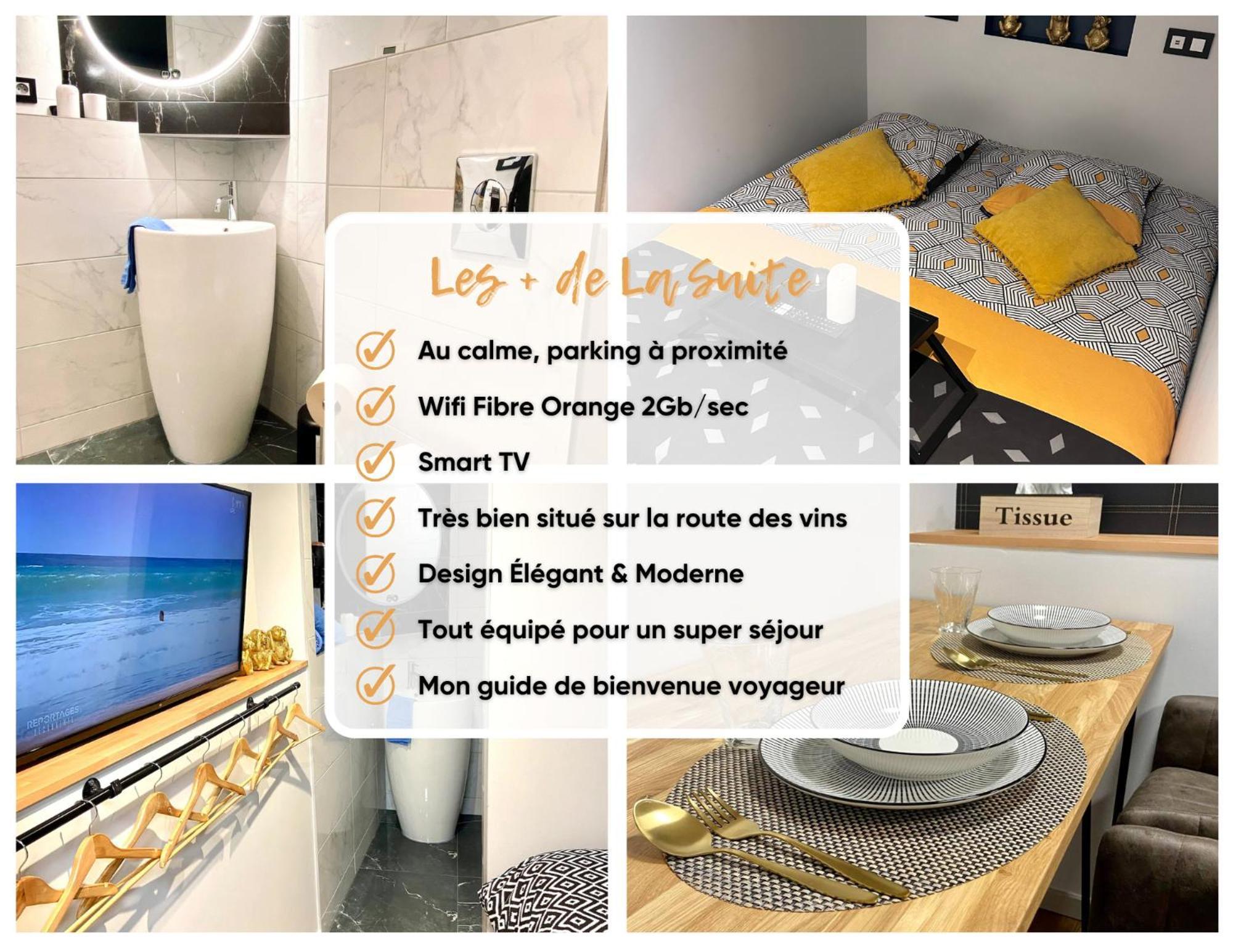 ✧ La Suite ✧ Studio De Charme Route Des Vins Kintzheim Exteriör bild