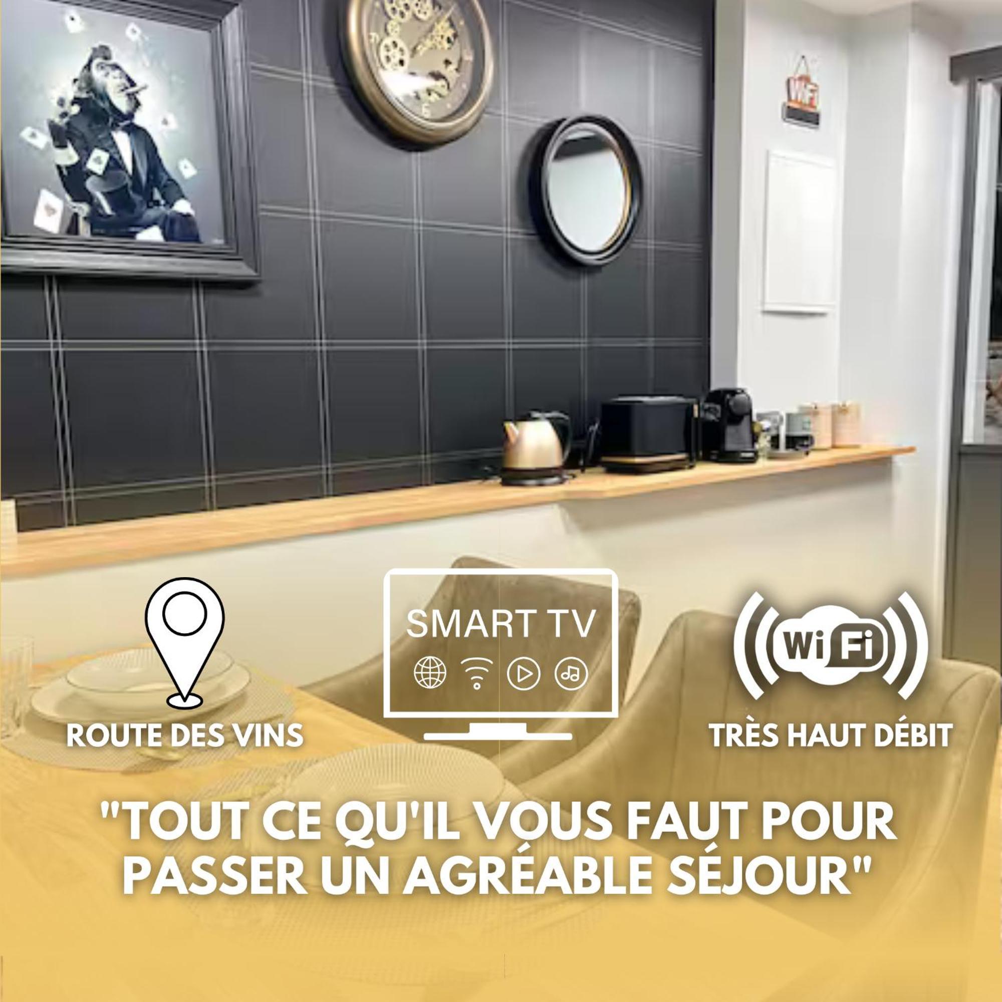 ✧ La Suite ✧ Studio De Charme Route Des Vins Kintzheim Exteriör bild